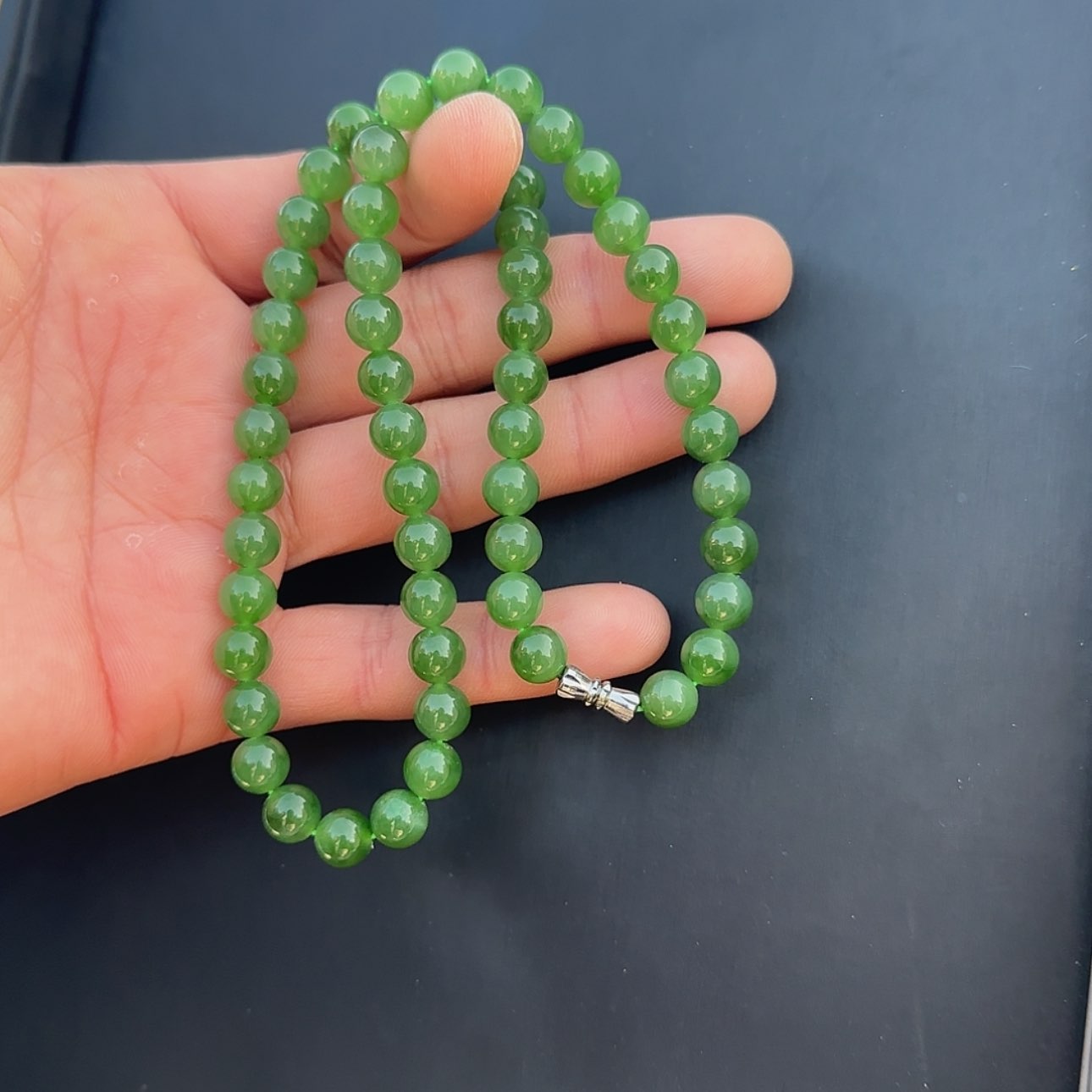 【闪购商品】和田玉项链未镶嵌碧玉妈妈链