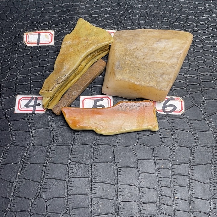 粥***姐有机玻璃阿拉善戈壁石