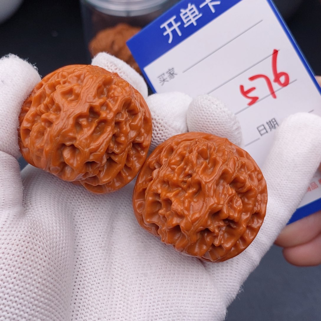 文玩核桃把件39苹果园576