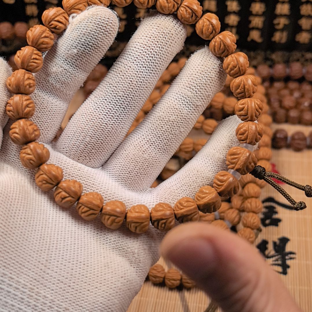 桃核吊坠小金豆手持11