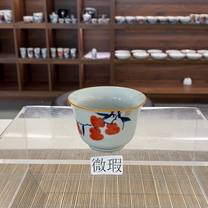 釉下老陶泥手工绘制