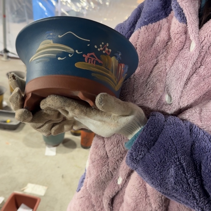 紫砂花盆紫砂花盆口径24/13