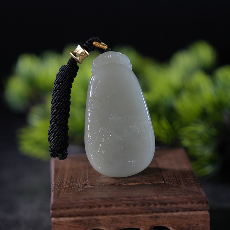 lot79 和田玉挂件/QG51227-185515 保利山东