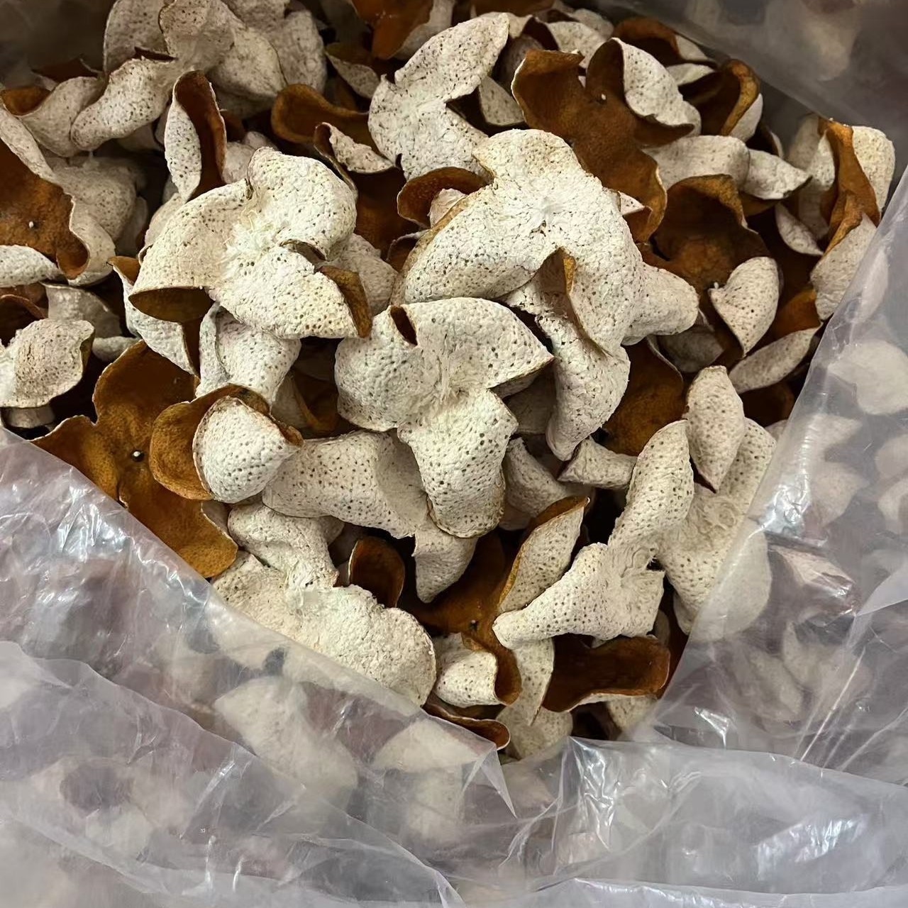 2025广西浦北陈皮二红尾生晒中小皮