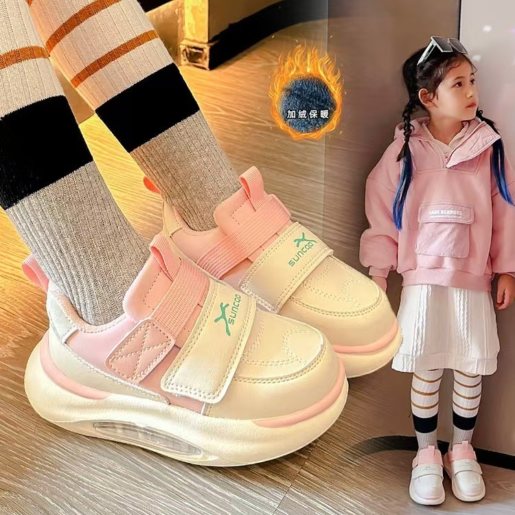 儿童运动鞋男童鞋子秋冬季新款加绒保暖棉鞋运动鞋女童