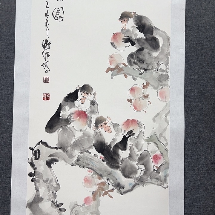 国画书画作品多次