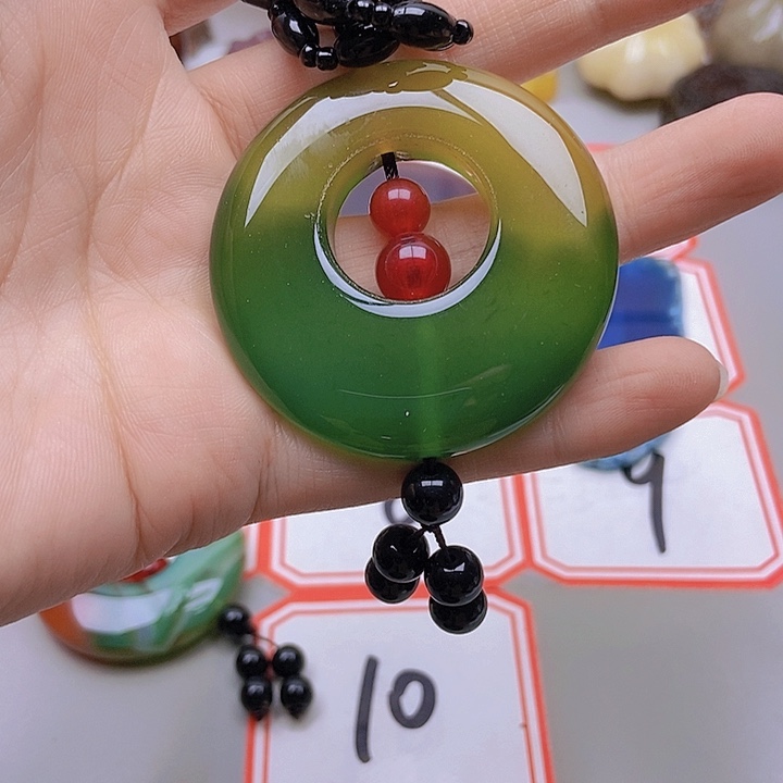 【闪购商品】未镶嵌玛瑙/玉髓珠宝半成品潇*鱼