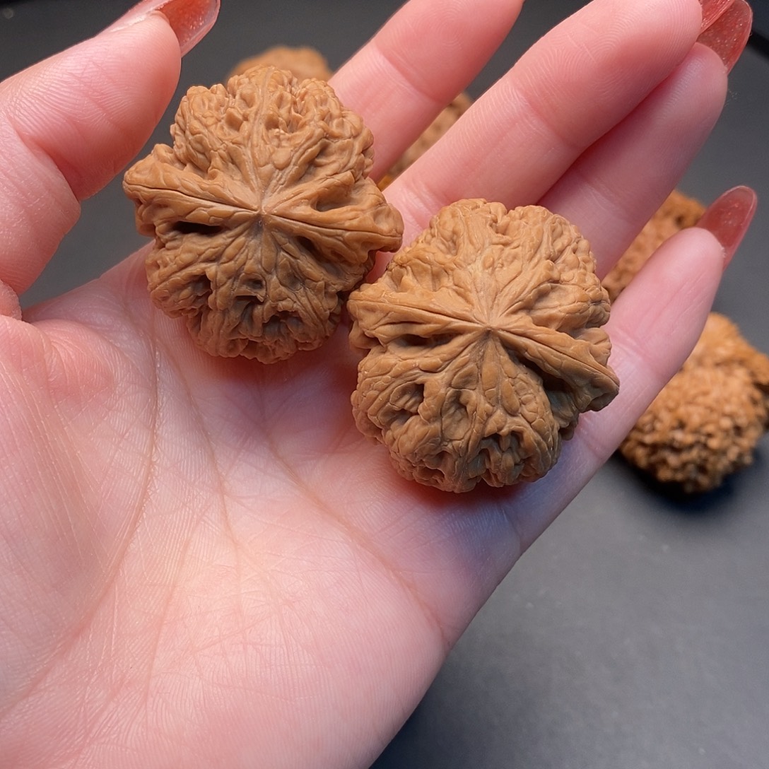 桃核把件39尺全品无修大粗筋