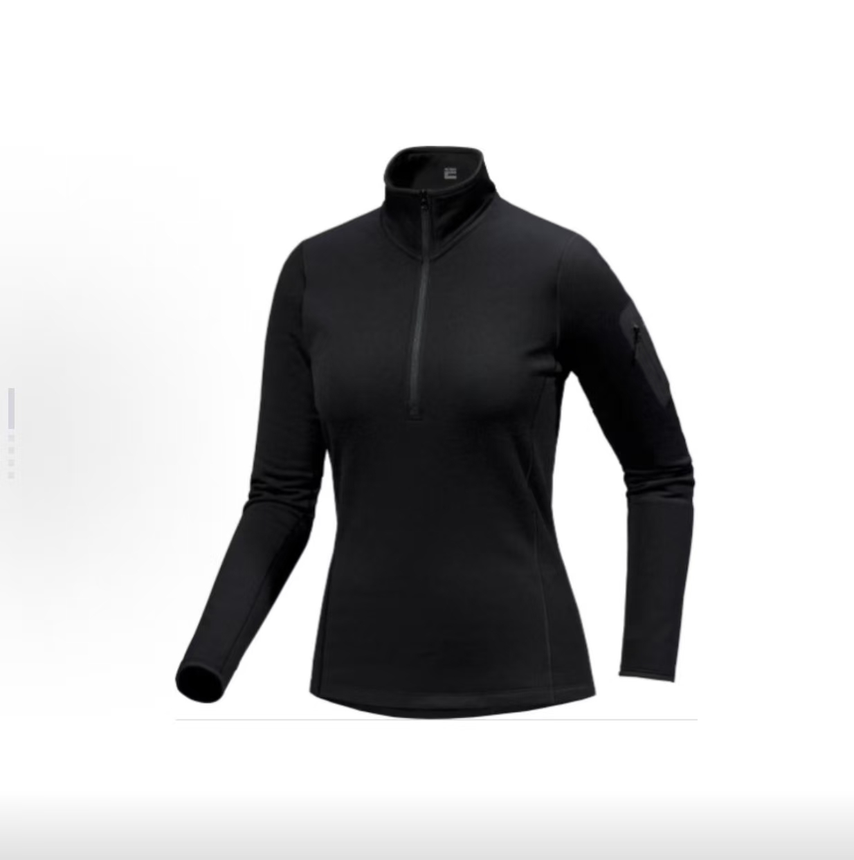 【乘峰】KYANITE 舒适柔软百搭立领半拉链半开襟卫衣 女款46