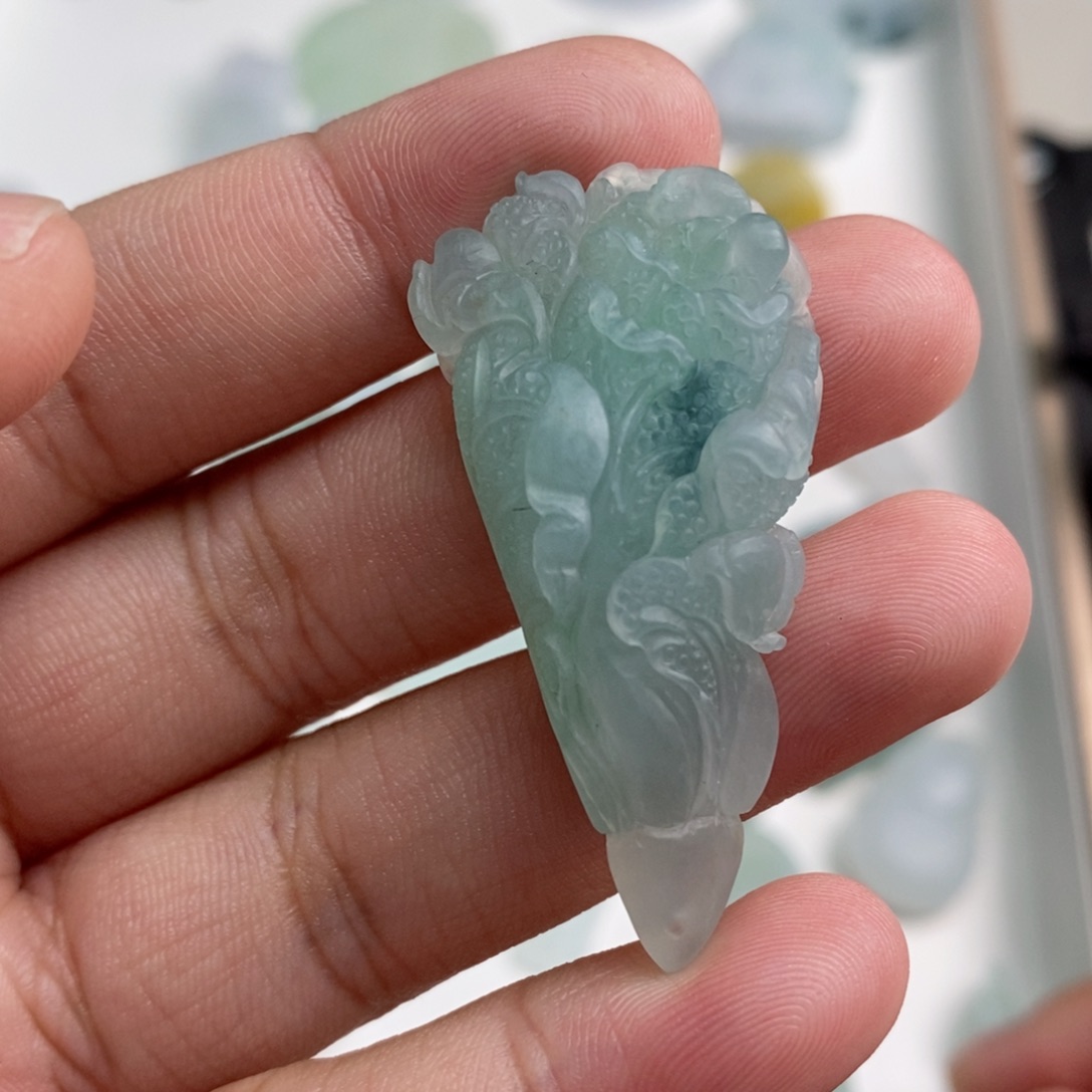 定制翡翠未镶嵌天然缅甸翡翠a货