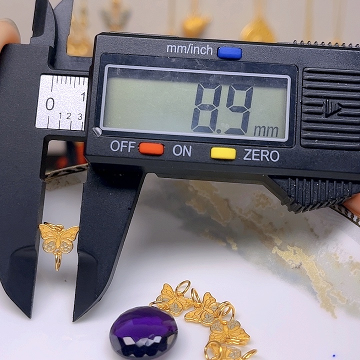 紫晶颈饰银S925镶嵌紫晶925镶嵌198