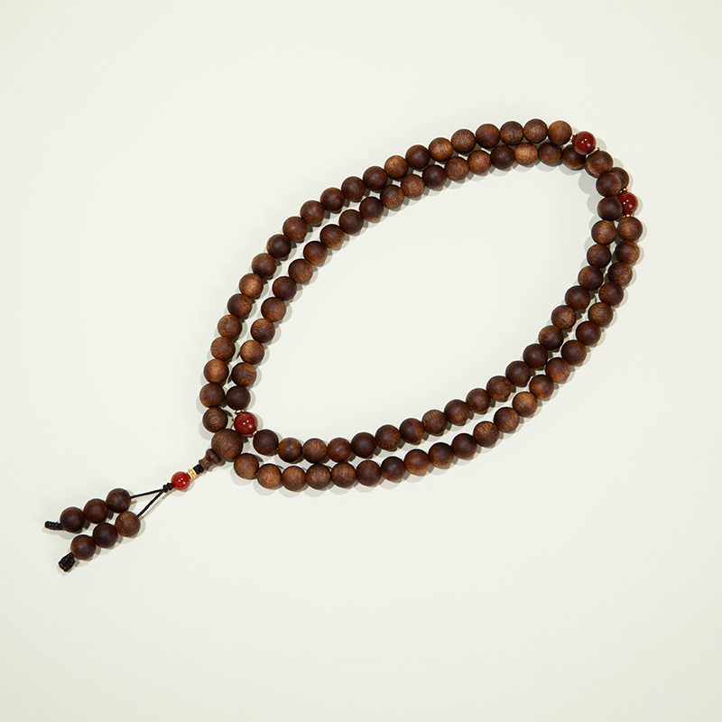 沉香【伊一专属】香港大屿山树心油老黄奇8mm+ 88颗