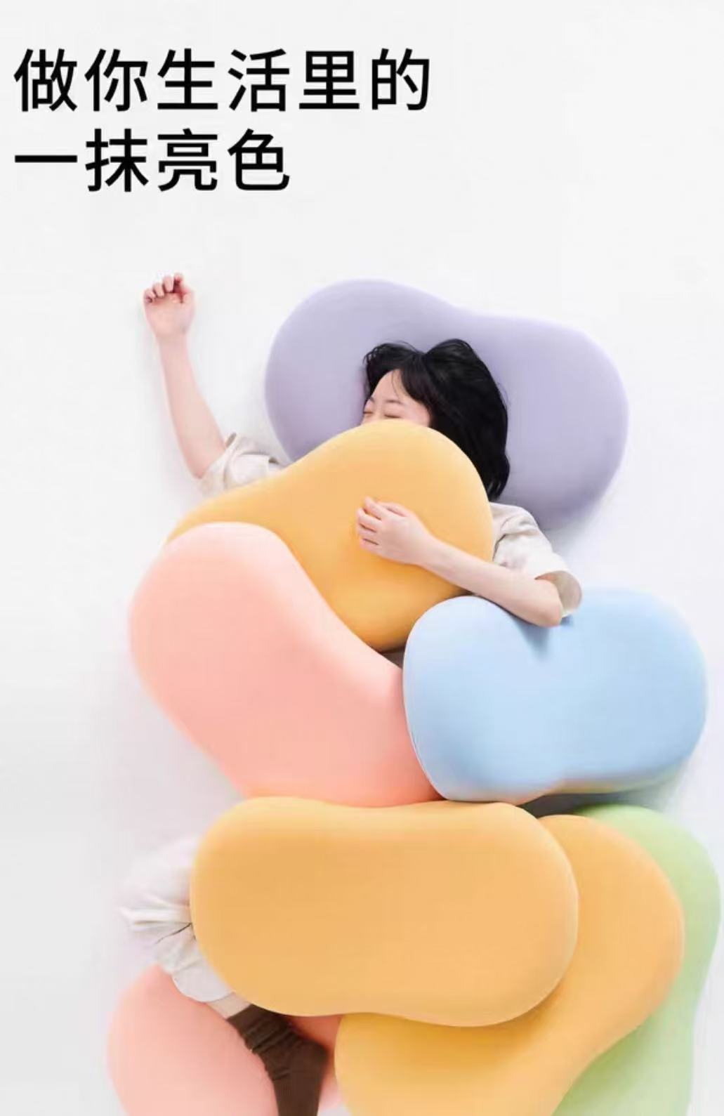 清-玲姐家柔软回弹轻松舒压日常枕头S002