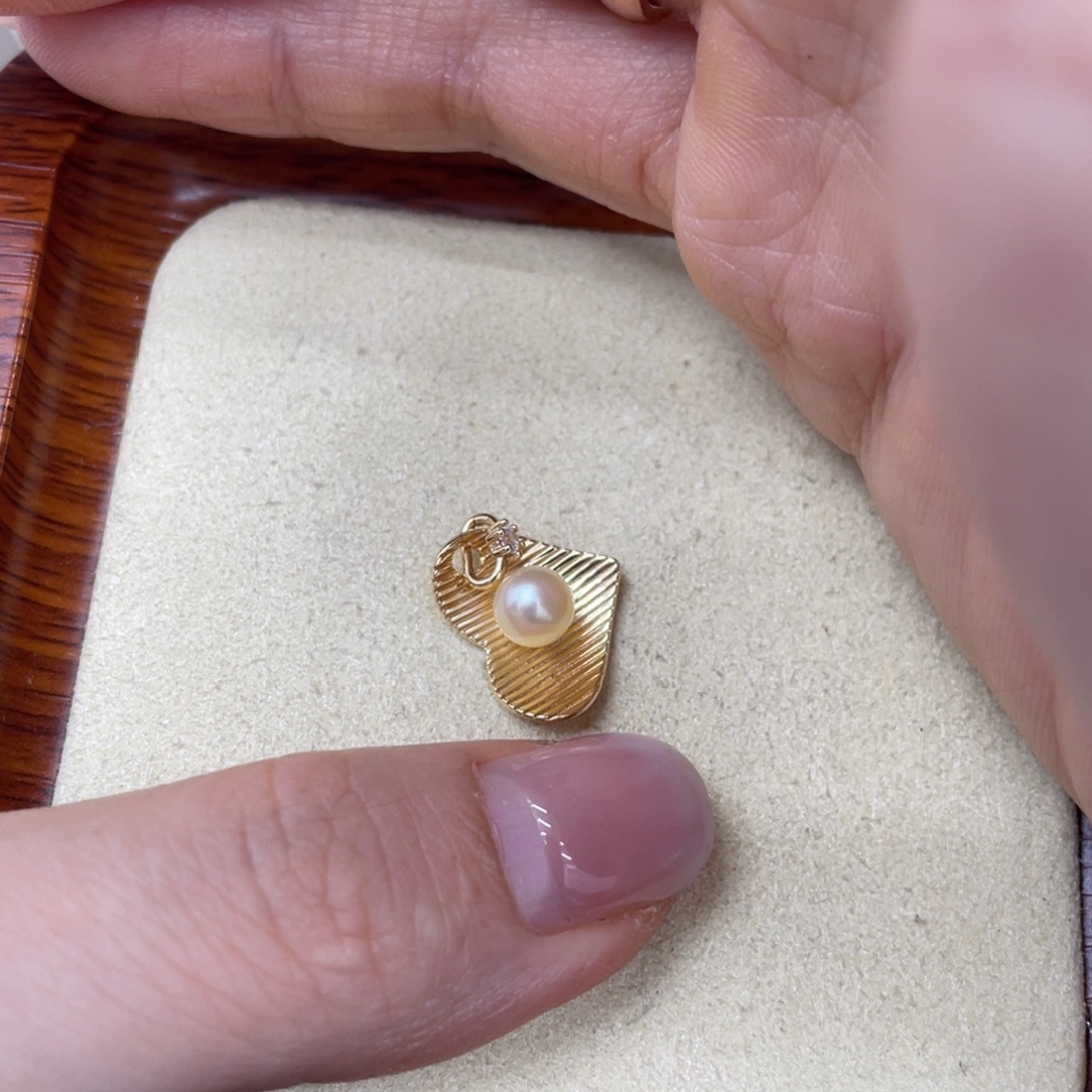 颈饰海水珍珠银S925镶嵌