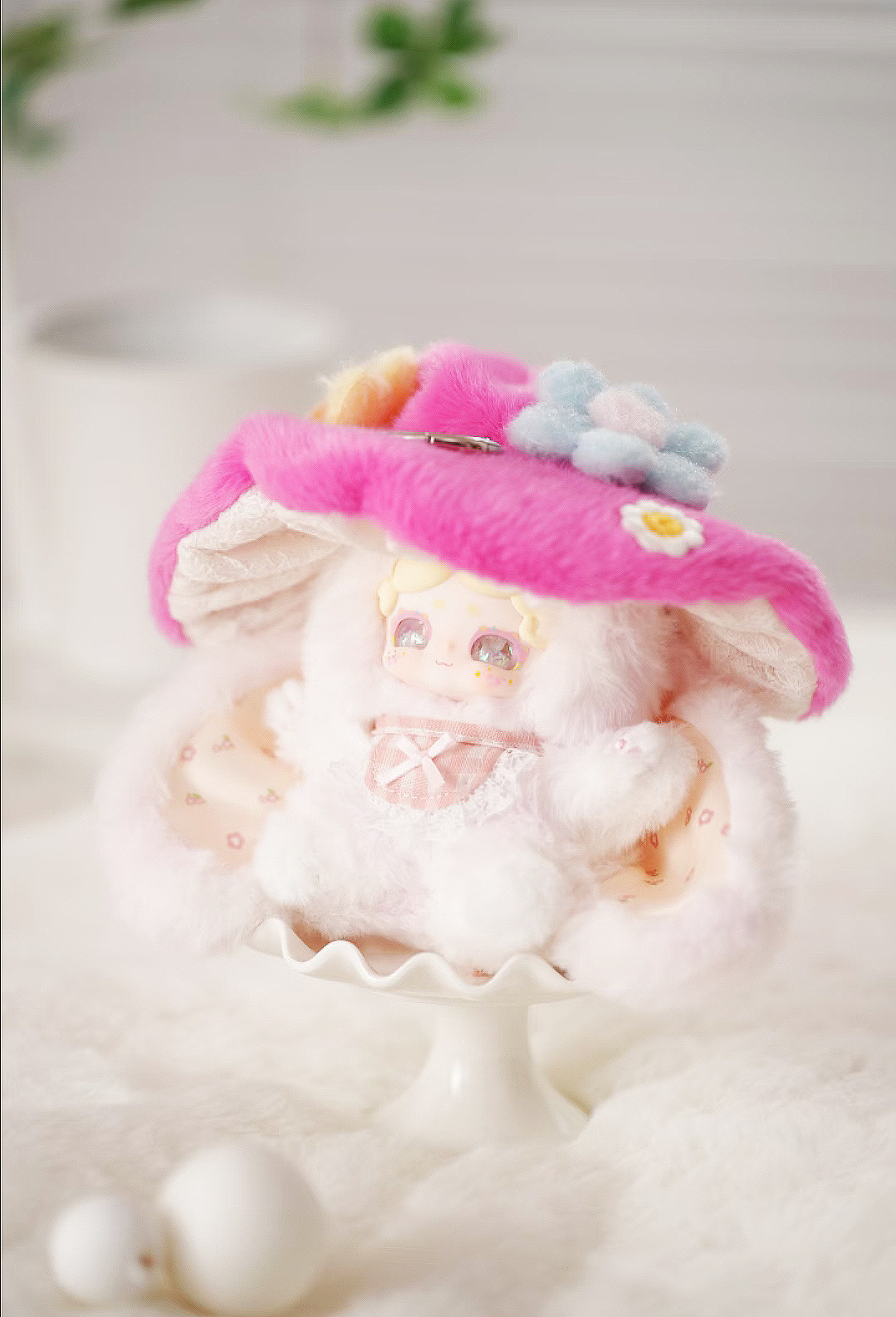 【正版代拆】LuckyDeerNai晚安小兔魔女来信毛绒盲盒