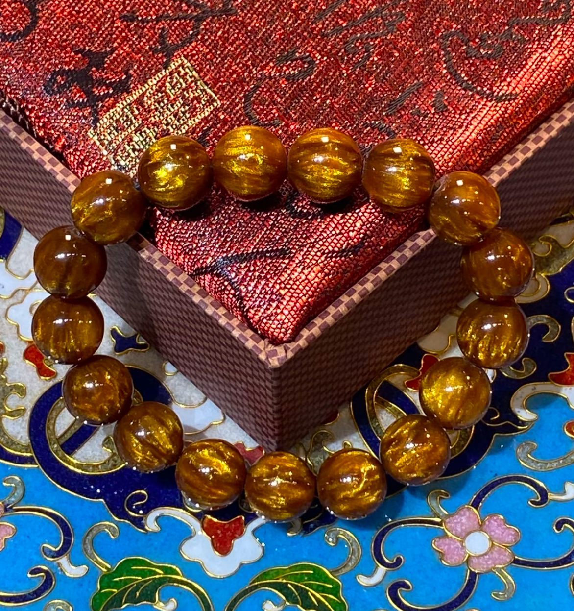 B211金丝海柳手串（无礼盒）