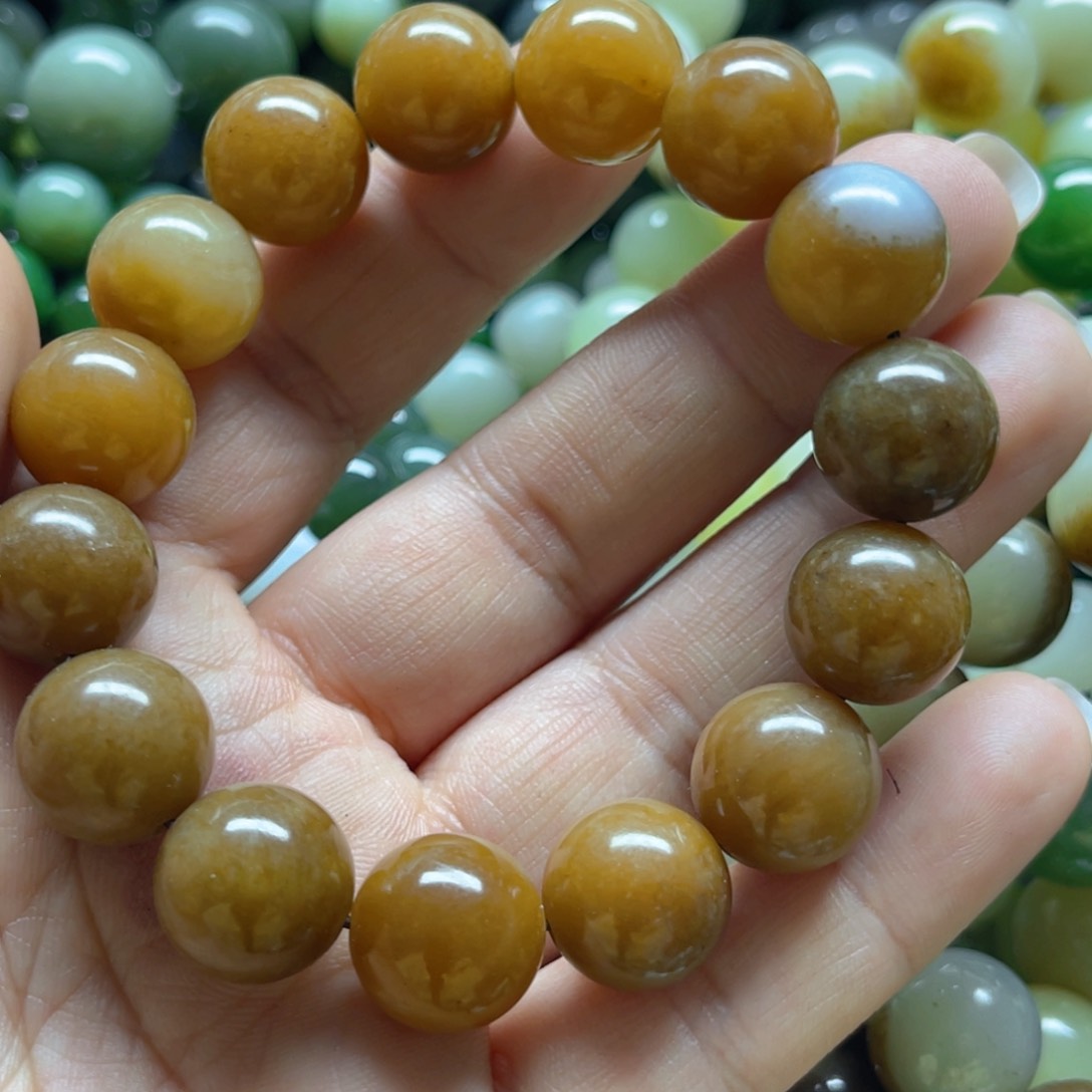 和田玉手链未镶嵌