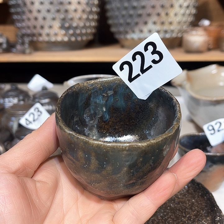 杯高温柴烧陶泥主人杯