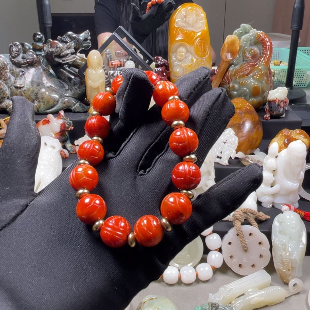 手链未镶嵌南红玛瑙用****9