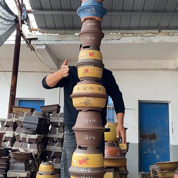 花盆紫砂紫砂花盆