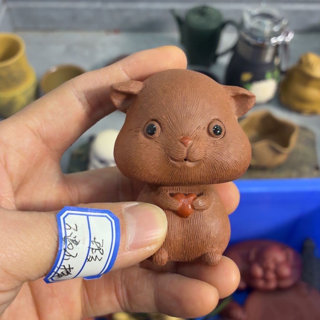 紫砂茶杯瑕疵不退不换介意勿拍