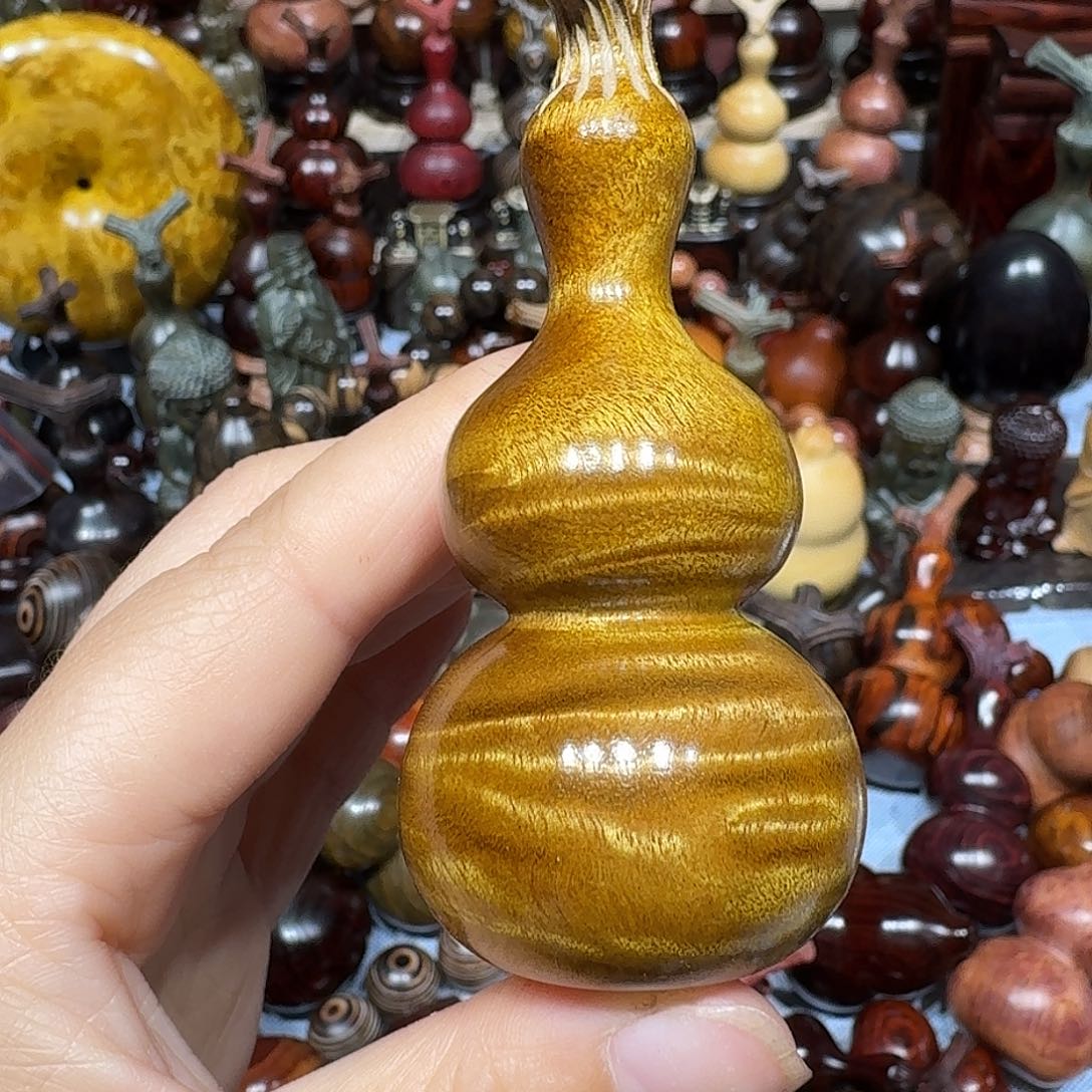 香榧木用****3黄金樟葫芦
