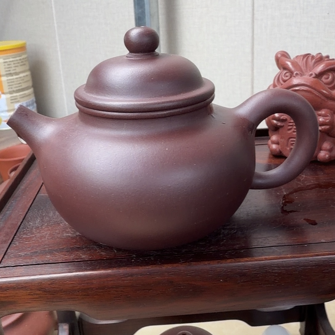 容天壶200cc紫泥的