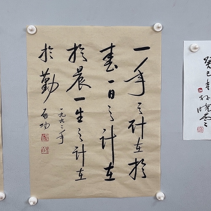 启老师书法作品11111