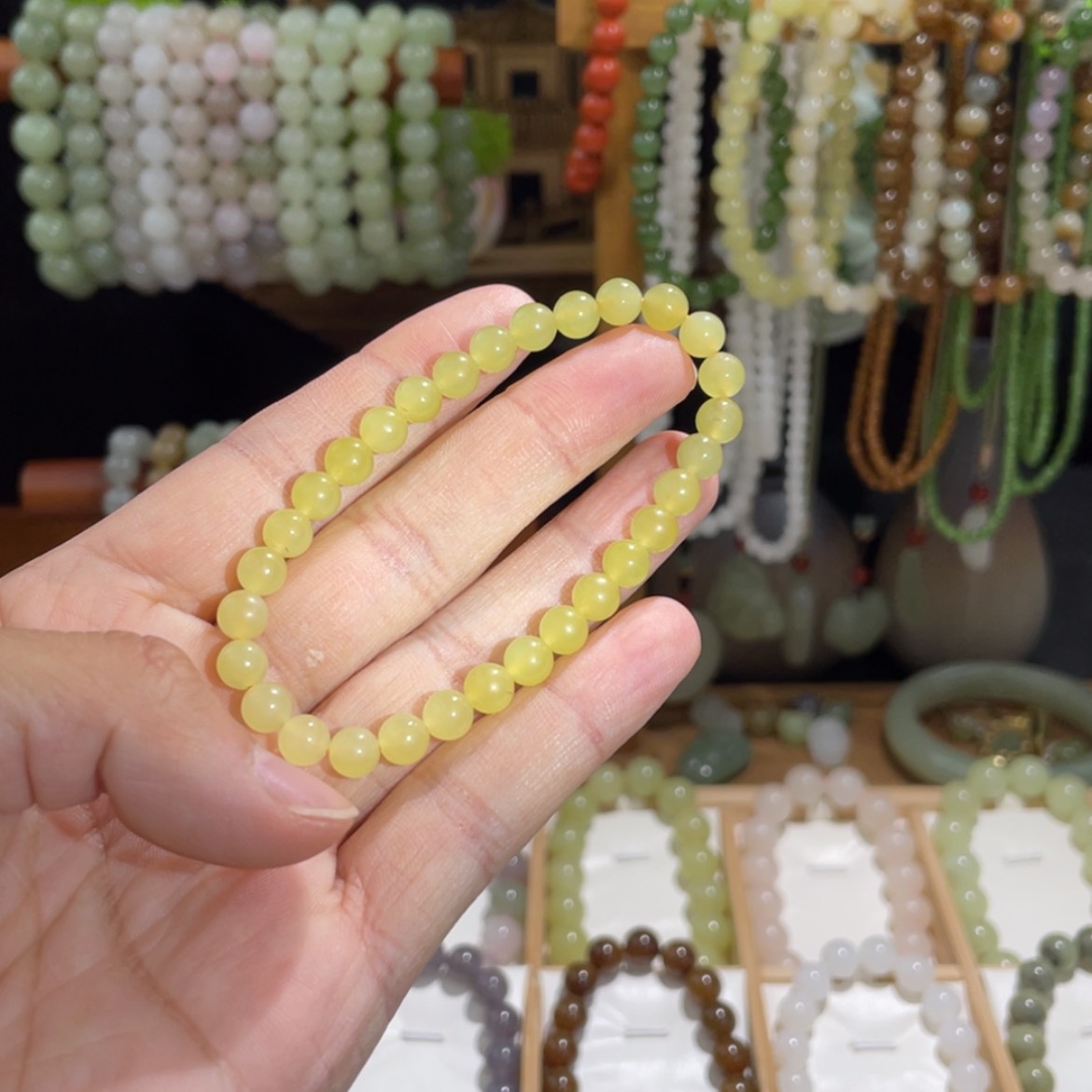 【闪购商品】和田玉手串未镶嵌