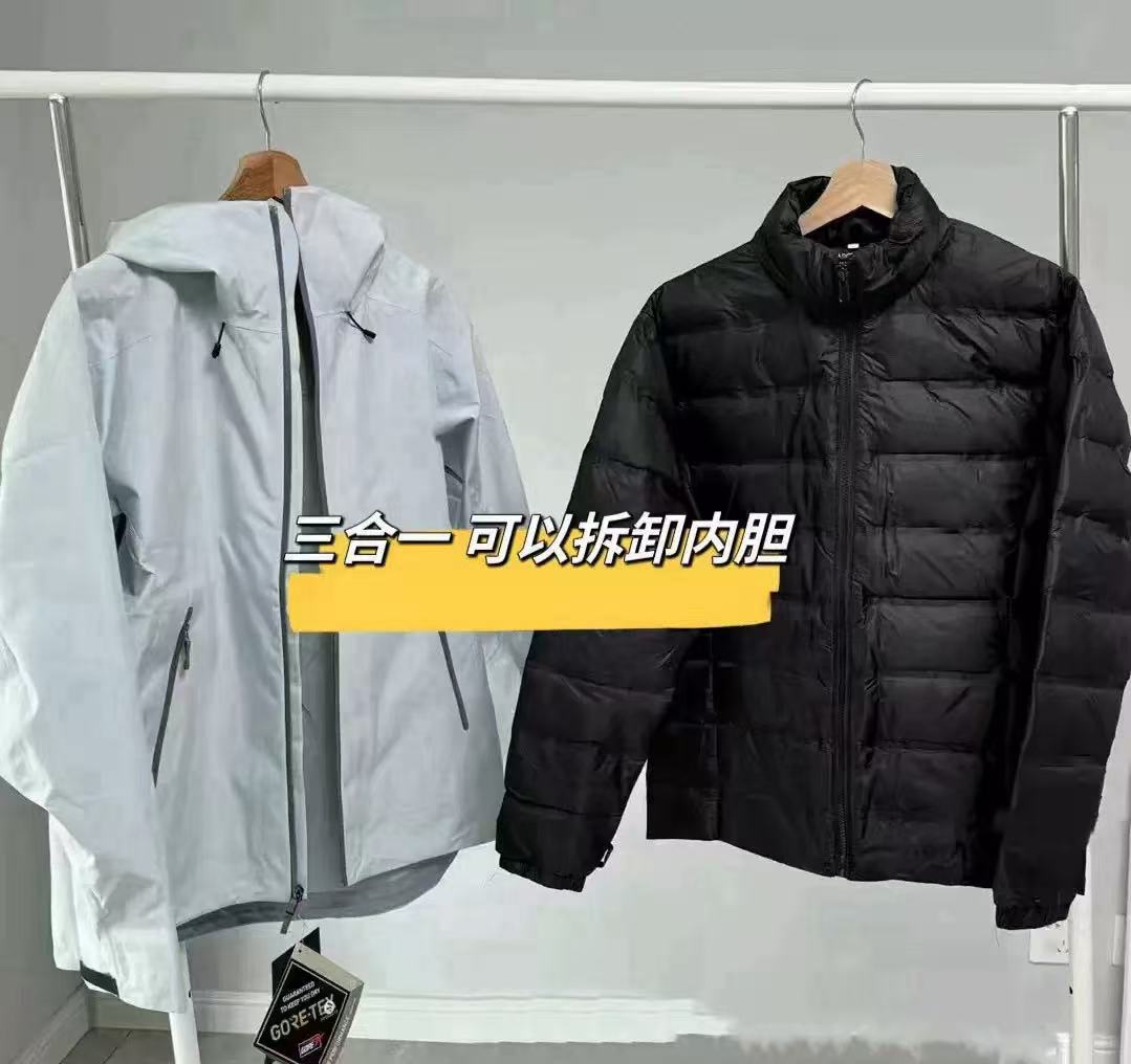 贝塔LT三合一冲锋衣可拆卸防水保暖户外休闲冲锋衣羽绒胆男女通用