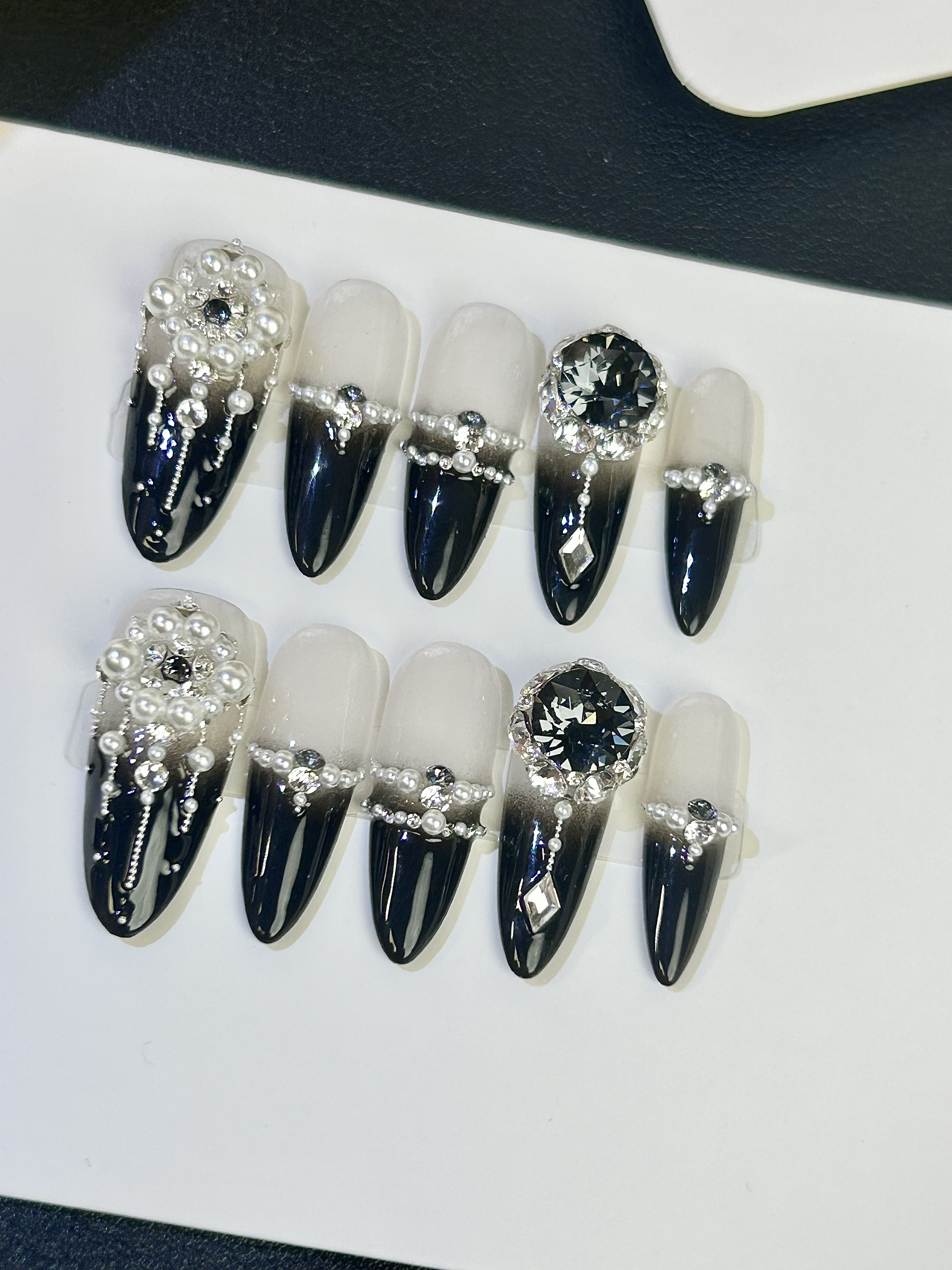 【夜影骑士】【jom全华原创尺码可定制】银色夜影轻奢春季穿戴甲