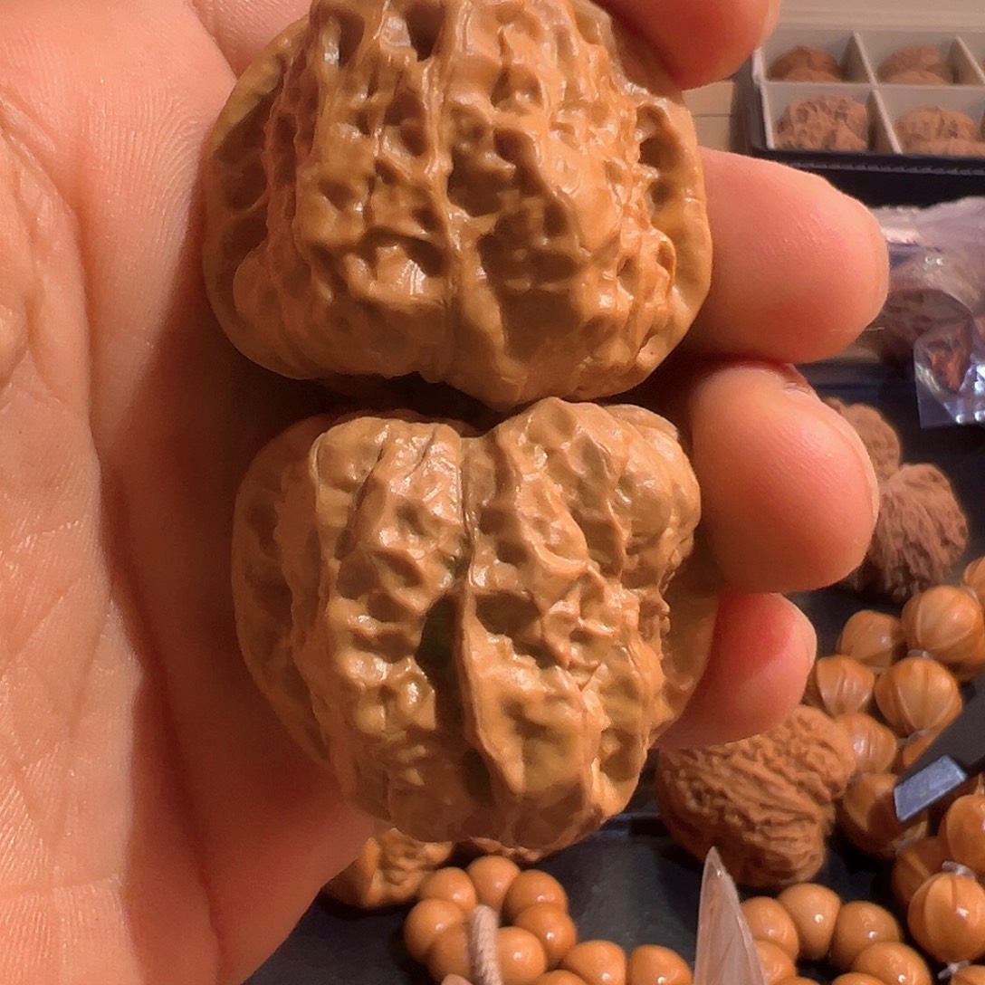 文玩核桃吊坠福利19蛤膜头有色差