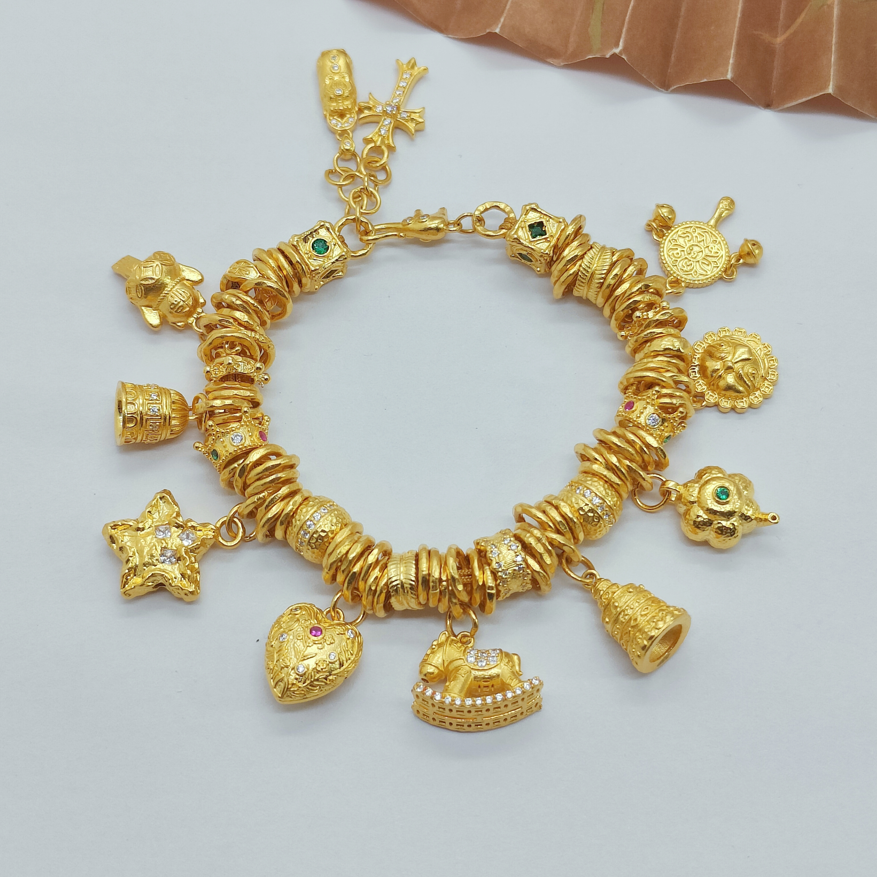 足金999饰品卡7 手链87.59g 长13.8cm