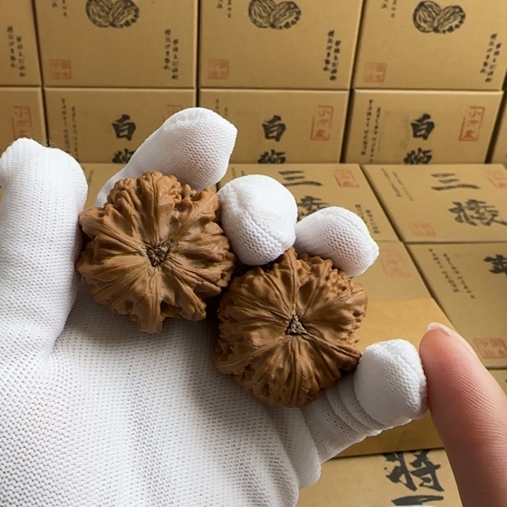 文玩核桃吊坠太***了简单包装玉龙三棱