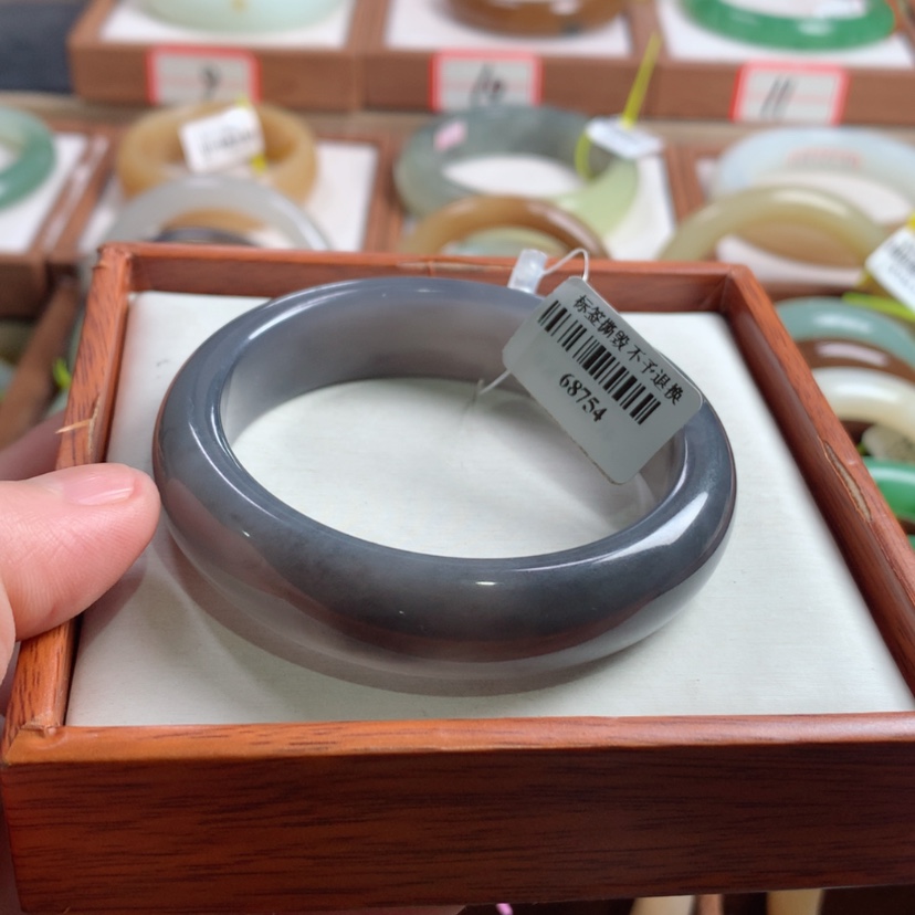 【闪购商品】和田玉手镯未镶嵌54.2