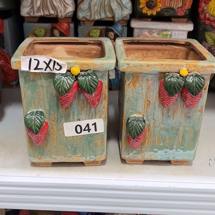 粗陶材质多肉花盆