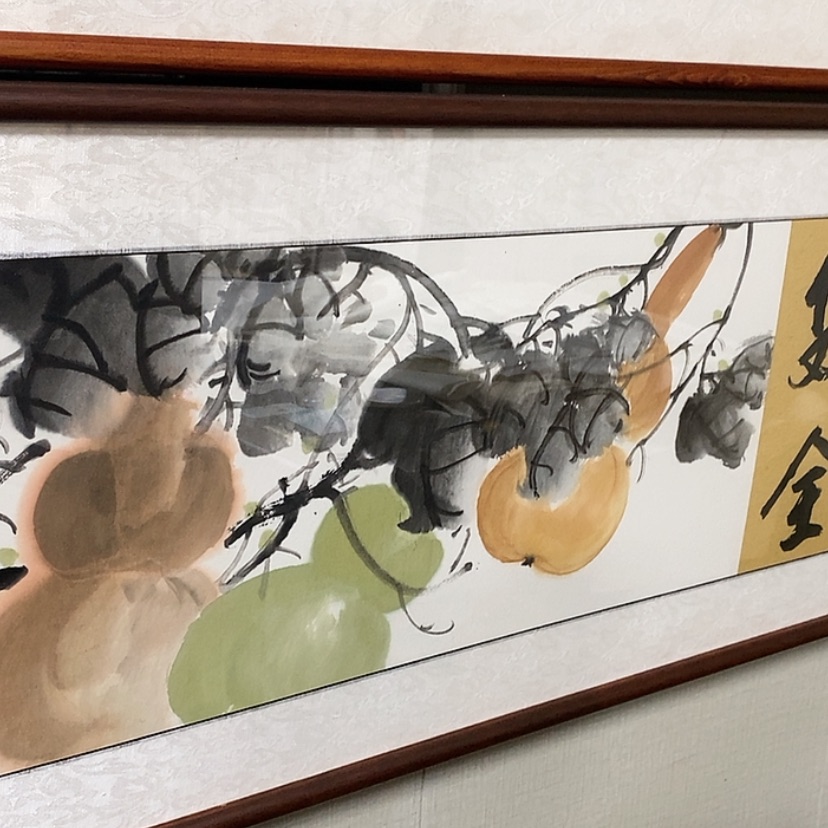 【闪购商品】国画手绘国画带框150.35