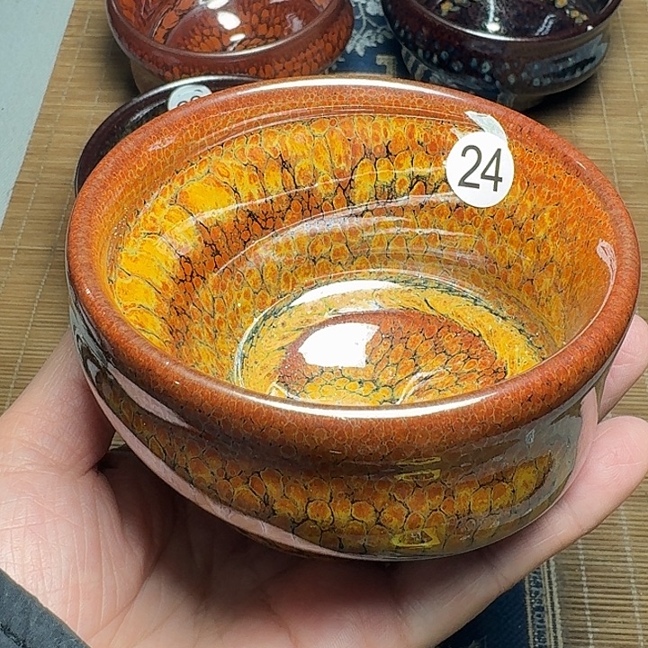 茶盏24 坚记茶盏摆件