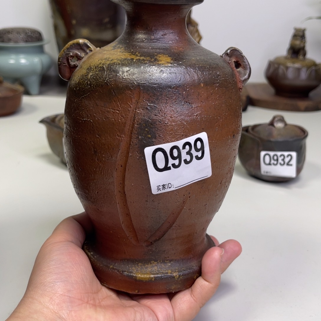 备前烧作品 好看的花器