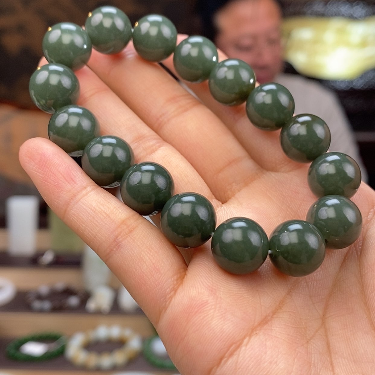 【闪购商品】和田玉手串未镶嵌