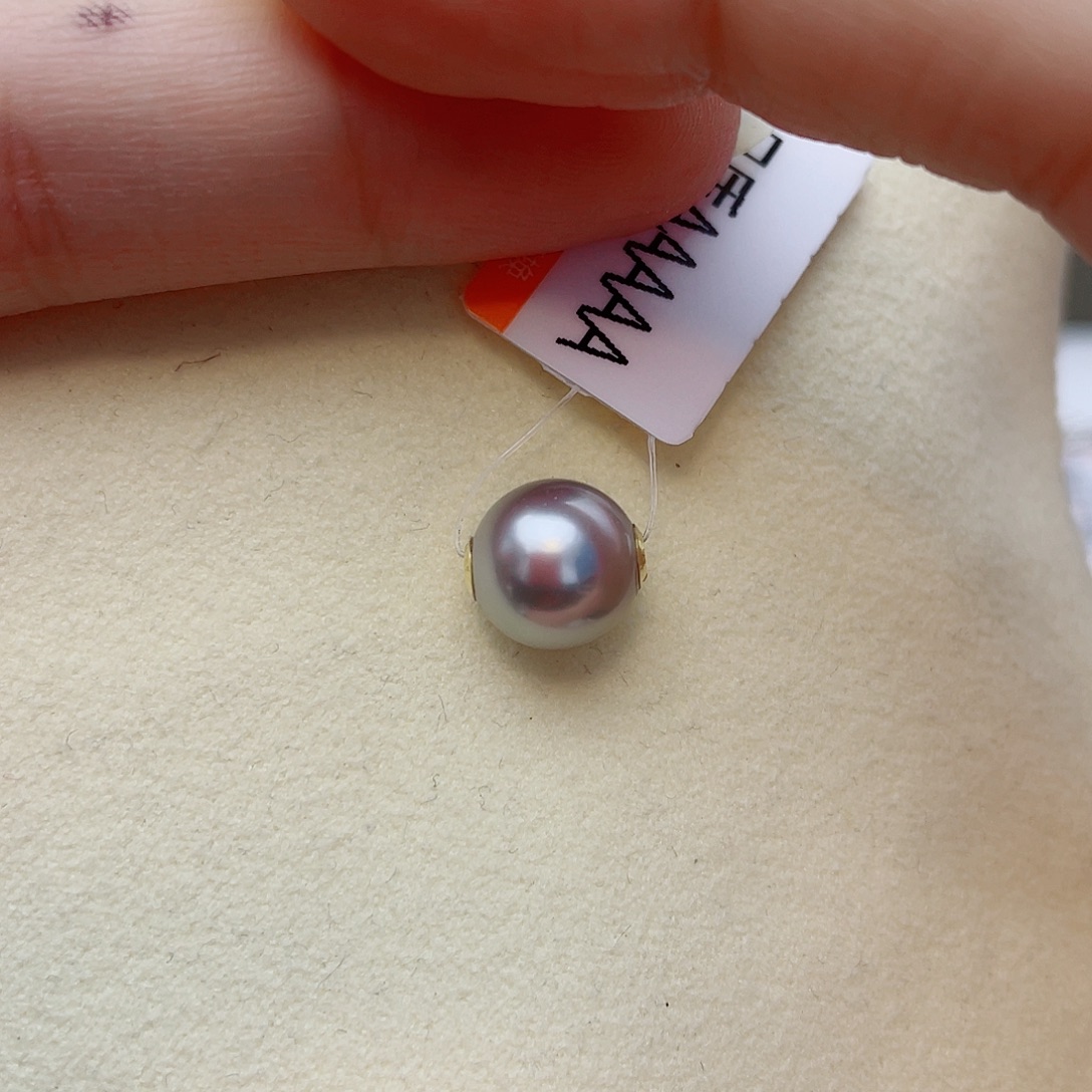 18K金镶嵌颈饰海水珍珠w30