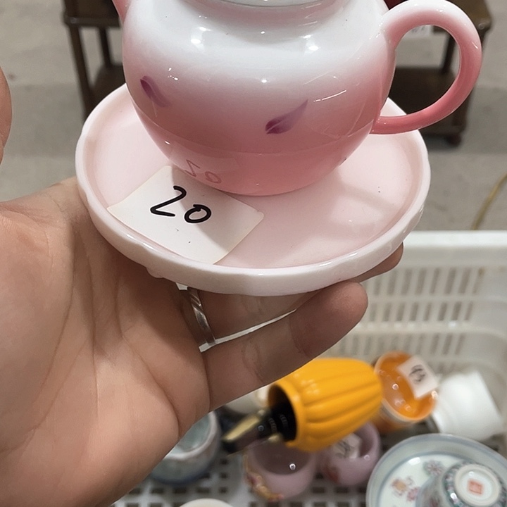 陶瓷茶具全部默认微瑕处理不影响使用完美主义者慎拍！