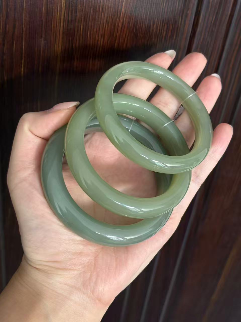 天然和田玉绿晴品质款B1602510146多样性发货拍一发一