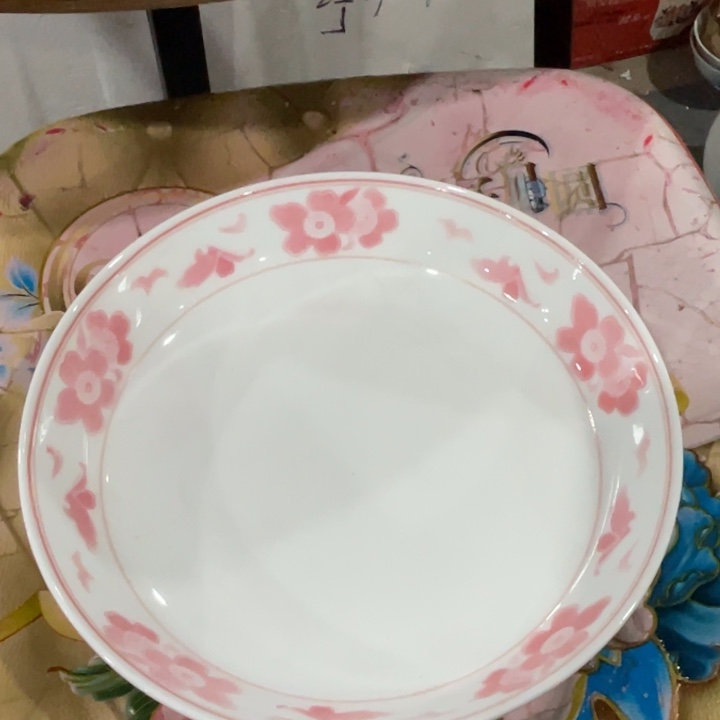 醴陵高温瓷18厘米手绘