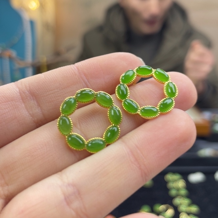 吊坠925银耳饰银s925