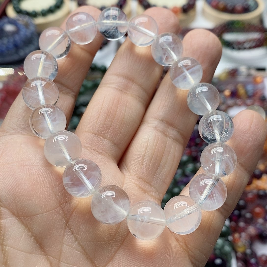 水晶手串未镶嵌美*水晶手链