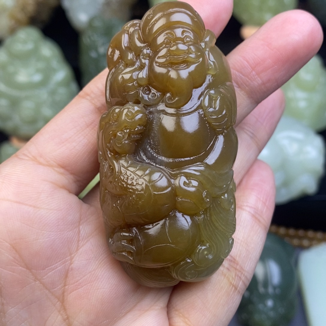 和田玉把件未镶嵌