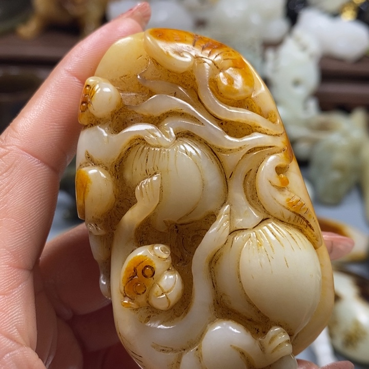 和田玉挂件未镶嵌