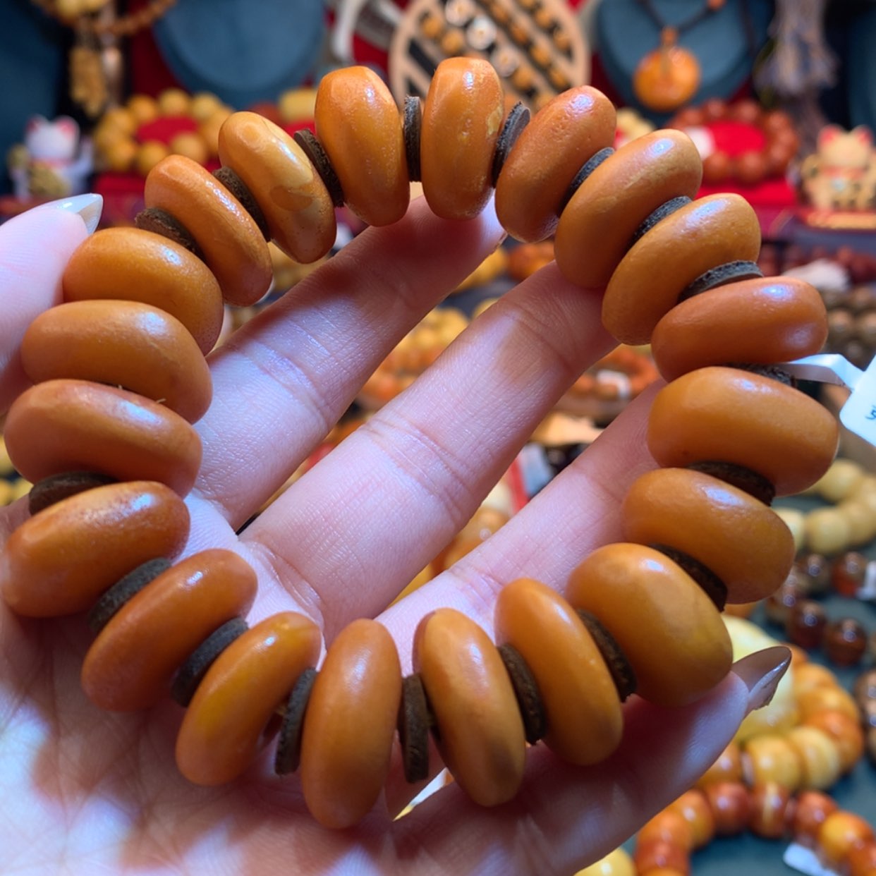 【闪购商品】蜜蜡手串未镶嵌蜜蜡手串