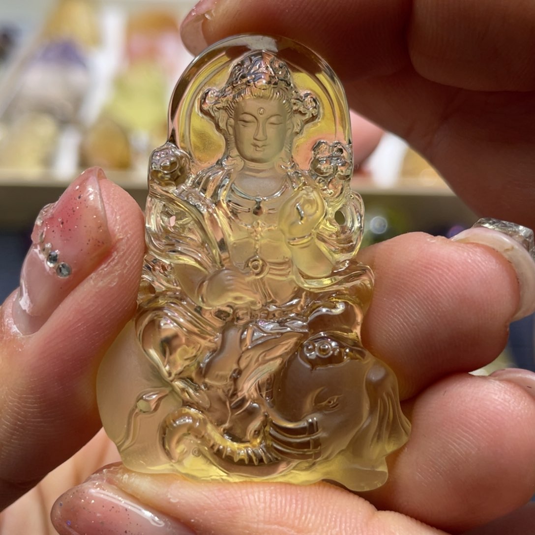 水晶颈饰未镶嵌定制